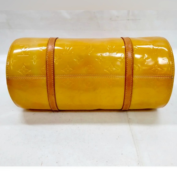 LOUIS VUITTON LV Hand Bag Bedford Vernis Yellow - Picture 4 of 9